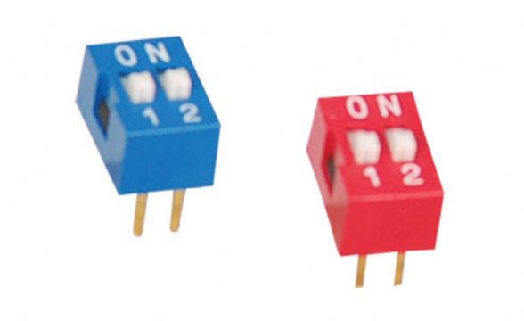 2 Position Slide Type Dip Switches--Cwt 